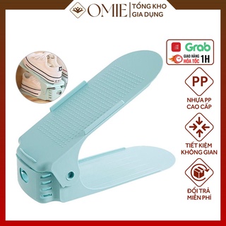 Đế đựng giày dép OMIE kẹp vịt, kệ để giày tiết kiệm diện tích đa năng, bền, đẹp