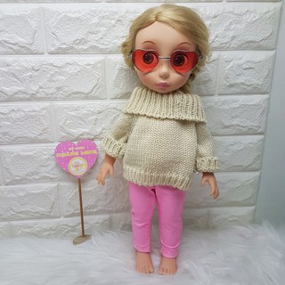 Mắt Kính Trái Tim 10 cm Cho Búp Bê