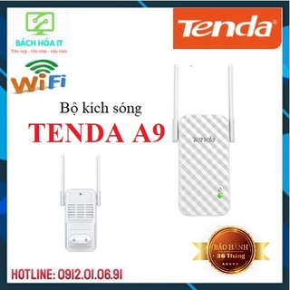 Bộ kích sóng Tenda A301 ( có cổng Lan) và Tenda A9 ( không có cổng Lan), sản phẩm chính hãng, bảo hành 36 tháng