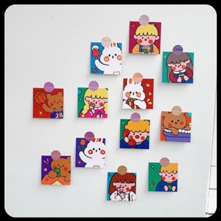 Poster dán tường trang trí siêu cute dễ thương - Set Tranh mini treo tường decor phòng cực xinh - Quà tặng nhỏ xinh đẹp