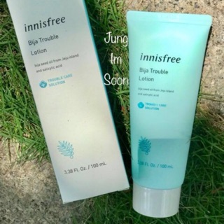 Sữa Dưỡng Cho Da Mụn – Innisfree Bija Trouble Lotion