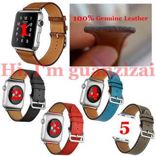 Dây đeo da kiểu dáng thời trang dành cho đồng hồ thông minh Apple Watch 38mm/42mm 3/2/1