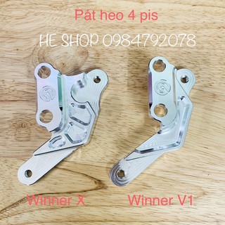 [Mã LIFEAU5SALE giảm 20k đơn 50k] Pát heo 4 pis Winner đi đĩa zin hoặc đĩa 267mm