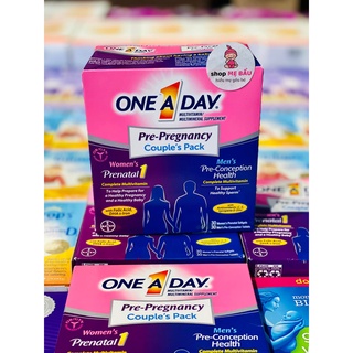 Viên uống tăng khả năng thụ thai One A Day Pre-Pregnancy Couple's Pack
