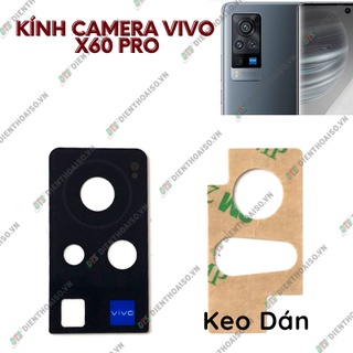 Kính camera vivo x60 pro kèm keo dán