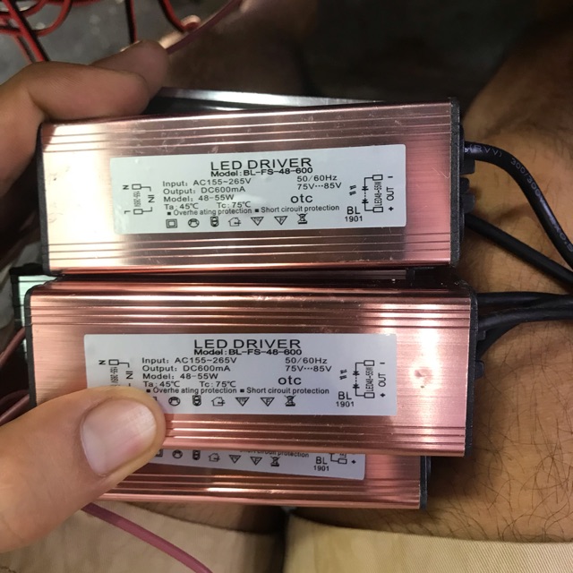 Chấn lưu đèn panel 48w-55w.