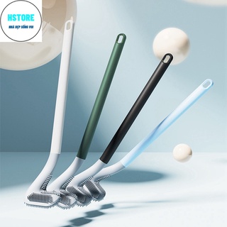 [Hình Gậy Gôn] Cọ Toilet Silicon {Mẫu Mới 2021} Chổi Chà Rửa Nhà Vệ Sinh Bồn Cầu Gắn Tường