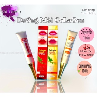 Dưỡng Collagen kích màu cho môi sau phun xăm