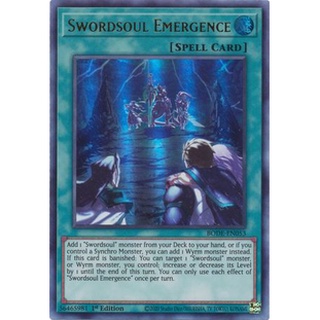 Thẻ bài Yugioh - TCG - Swordsoul Emergence / BODE-EN053'