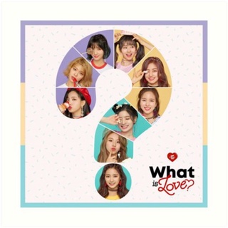 Bộ ảnh album TWICE - WHAT IS LOVE? nguyên seal