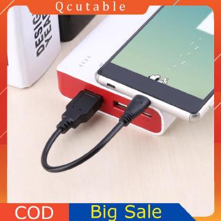 Dây cáp dữ liệu Micro USB dài 10cm kiểu dáng dễ thương dành cho điện thoại thông minh