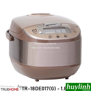 [Mã ELHAMS5 giảm 6% đơn 300K] Nồi cơm điện tử TrueHome TR-18DE017(G) - 1.8 lít