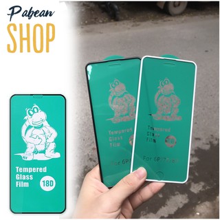 Kính FuLL viền CHỐNG VỠ MÉP viền turtle cho iP 6 -> 12 ProMax