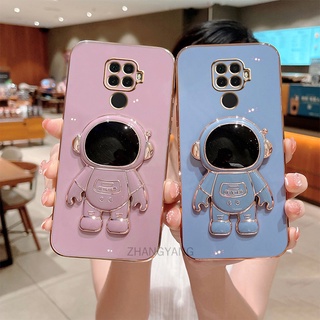 ốp lưng Redmi note 9s Redmi note 9 pro TPU Mạ điện 3D Phi hành gia có chân đế ốp điện thoại Redmi note 9s Redmi note 9 pro