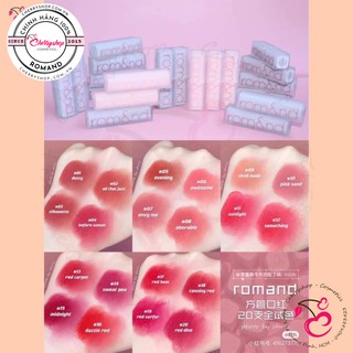 Son thỏi lì Romand Zero Matte Velvet