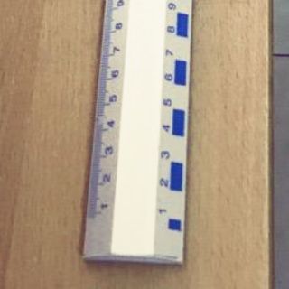 Thước nhôm 1 mét. Dụng cụ dành cho giáo viên và các văn phòng.