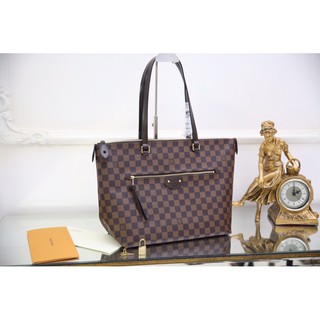 Túi đeo vai neverful có khoá miệng  hoạ tiết monogram hàng cao cấp da thật fullbox có hộp
