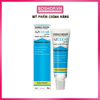 Kem Giảm Mụn Azclear Action Medicated Treatment Lotion Azelaic Acid 20% 25g