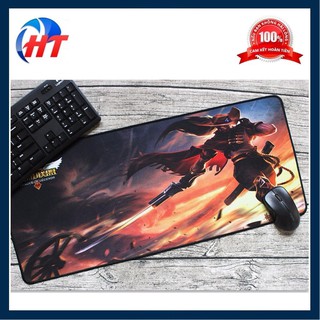 LÓT CHUỘT CHUYÊN GAME LỚN (TYLOO,RAZR,PUBG...) (30cm x 70cm x 2ly)