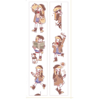 [Chiết] washi tape cô gái dễ thương