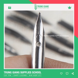 Ngòi Bút Máy Ngòi Kim Tinh Lá Tre Trơn Viết Nét Đều