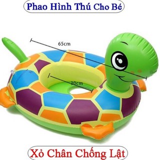 ( RẺ VÔ ĐỊCH) Phao Bơi Xỏ Chân Hình Rùa Cho Bé
