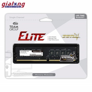 RAM PC ELITE 8GB BUS 2666 DDR4 TEAMGROUP. Bảo hành 5 năm toàn quốc