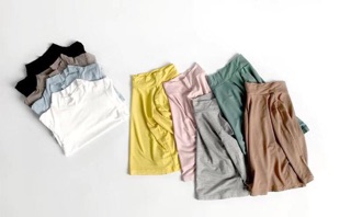 [Chuẩn QC] Áo cổ cao Minky Mom cho bé mã AM46055