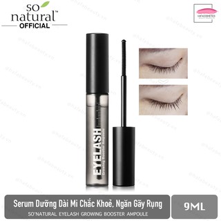 [20/04/2023] Serum Dưỡng Dài Mi Chắc Khoẻ, Ngăn Gãy Rụng So Natural Eyelash Growing Booster Ampoule 9ml
