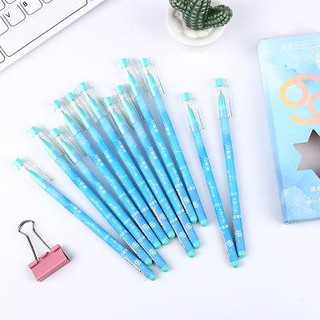 B24 bút in hình cung hoàng đạo bút  bút hoạt hình bút dễ thương bút kute viết gel