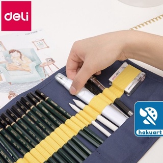 Bút Gôm Máy Deli Tẩy Siêu Nhanh Siêu Sạch - Văn Phòng Phẩm Haku