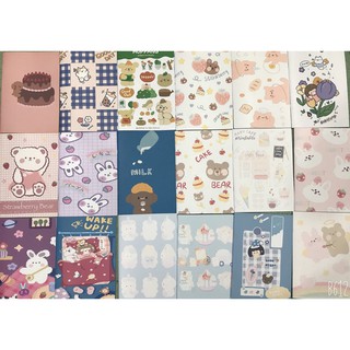 Vở roro jump kẻ ngang cô gái S7VI63 vở hoạt hình tập cute 25x17cm 80 trang giấy đẹp