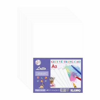 Giấy vẽ độ trắng cao A3 100/92  20 tờ