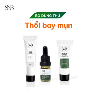 Bộ Sản Phẩm Chăm Sóc Da Mụn, Dưỡng Ẩm Cho Làn Da Mềm Mại SNB.22