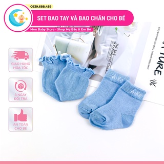 Bao tay, bao chân cho bé sơ sinh cao cấp