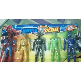 Vỉ Đồ Chơi 5 Anh Em Siêu Nhân Gaoranger -Món Đồ Chơi An Toàn Cho Bé