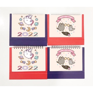 Lịch để bàn 2022 pusheen size lớn LB13 có ngày âm