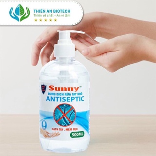 NƯỚC RỬA TAY SINH HỌC SUNNY DIỆT KHUẨN 99,9% BẢO VỆ DA TAY 500ml | NƯỚC RỬA TAY KHÔ AN TOÀN CHO DA TAY - bobashop.vn