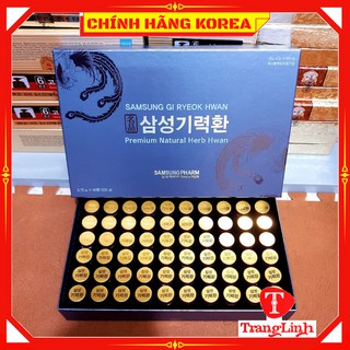 Bổ não hàn quốc 60 viên - An cung ngưu hoàng Samsung Gi Ryeok Hwan - tranglinhkorea