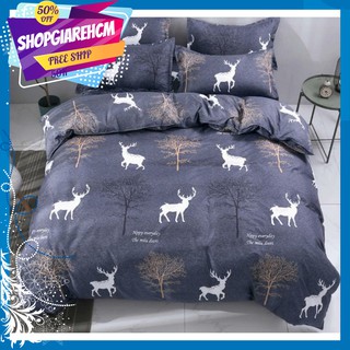 Bộ ga gối 3 món 2mx2m2 giarehcm mã ga G2V11