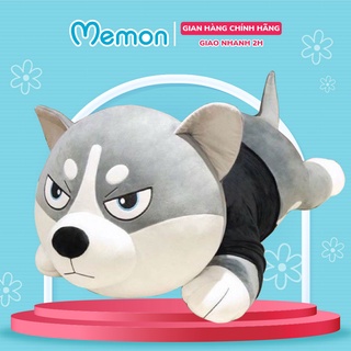 [Mã LIFEMALL2505 giảm 10% đơn 250K] Gấu Bông Chó Husky Siêu To Khổng Lồ Cao Cấp Memon