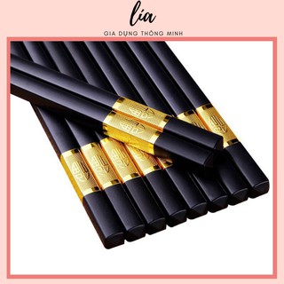 ĐŨA HỢP KIM lia MẠ VÀNG (SÉT 10 ĐÔI)