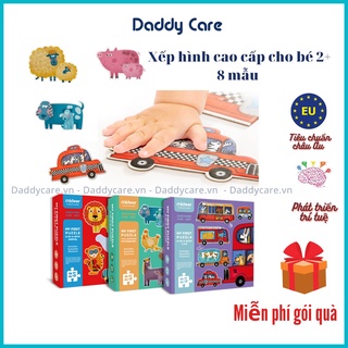 Đồ Chơi Xếp Hình Cho Bé Mideer My First Puzzle, Đồ Chơi ghép hình Phát Triển Trí Tuệ Cho Bé 2,3,4 Tuổi Nhiều Chủ Đề