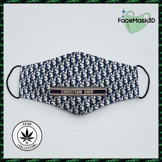 Khẩu Trang Dễ Thương D.i.o.r_4 SoInk Vải Poly Cotton 100%, Ngăn Bụi Mịn, Kháng Khuẩn, 2021 Bảo Vệ Toàn Diện