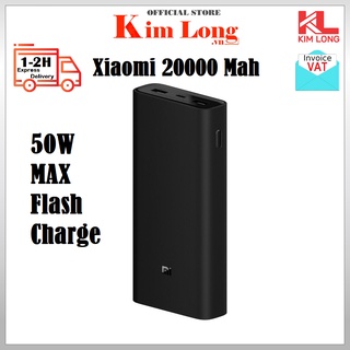 Pin sạc dự phòng Xiaomi 20000 Mah 50W MAX flash charge BHR5121GL - Hàng chính hãng