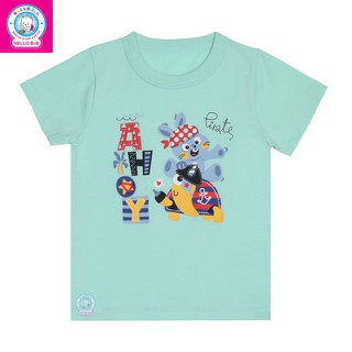 AL0479 Áo ngắn tay cotton Hello BB - Hello B&amp;B