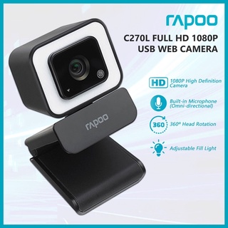 webcam cao cấp rapoo C270L full hd có đèn led