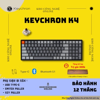 Bàn phím cơ keychron k4 (VERSION 2)