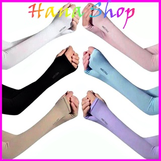 [CHẤT LƯỢNG CAO] Gang tay chống nắng Xỏ Ngón Let Slim Hàn Quốc cao cấp, Chống tia UV 95% cho cả Nam và Nữ, dày dặn.