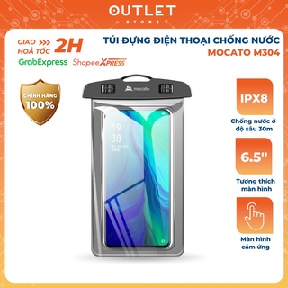 Túi Đựng Điện Thoại Chống Nước Mocato M304 chống nước IPX8 quay phim chụp ảnh dưới nước đi mưa đi biển du lịch